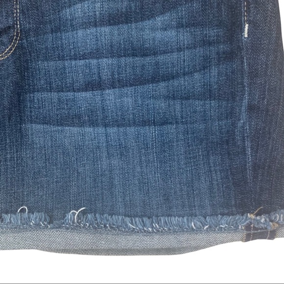 PAIGE Jimmy Jimmy Denim Frayed Hem Cuffed Shorts Size 25 - Picture 11 of 15